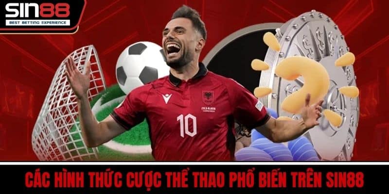 Thể Thao SIN88 Trực Tuyến Cược Nhanh Tỷ Lệ Kèo Cao Hấp Dẫn 2 Các hình thức cược thể thao phổ biến trên SIN88
